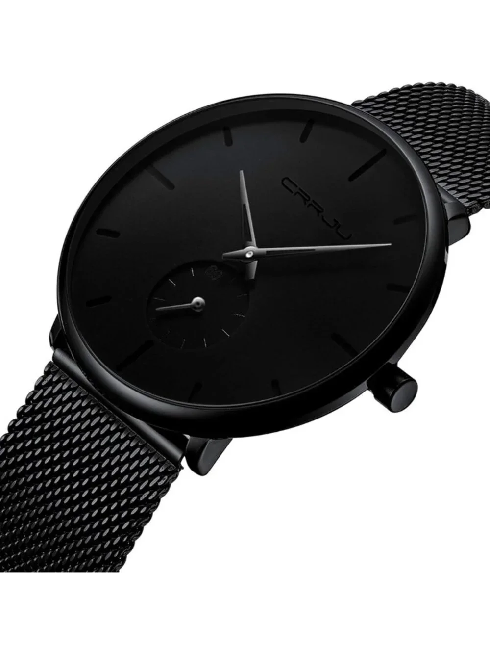 Ultra-Thin Minimalist Waterproof Men's Watch - Stylish Unisex Dress Timepiece